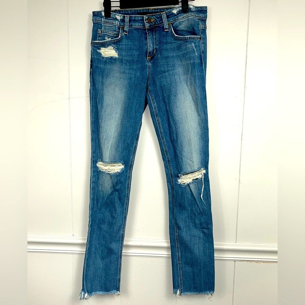 Joe's Jeans Women's Skinny Jeans - Distressed Blue